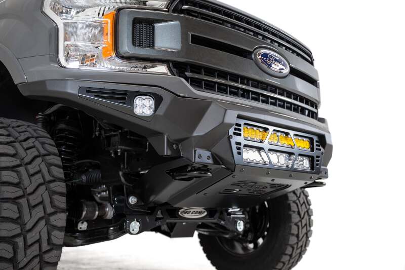 Ford F-150 Bumper - Front - Addictive Desert Designs - Bomber - Hammer Black - `18-`27